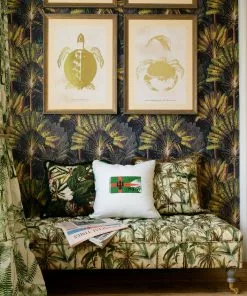 Havana Tropicana Mind The Gap Linen Fabrics, The Jungle