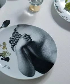 Les Jardins Royaux Ibride Porcelain Parnasse Hiver Set Of 2