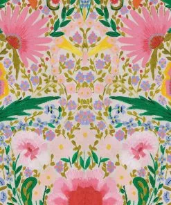 Mind The Gap Woodstock Collection, Susie Q Anthracite Wallpaper