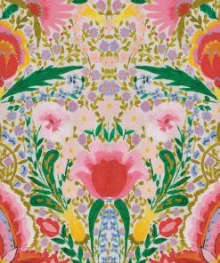 Mind The Gap Woodstock Collection, Susie Q Anthracite Wallpaper