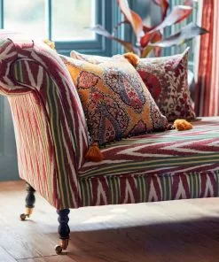 Mind The Gap New Woodstock Fabrics, Bakhmal Ikat Woven