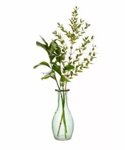 Sass & Belle Deepa Recycled Glass Vase Pale Blue Bohemian Dream