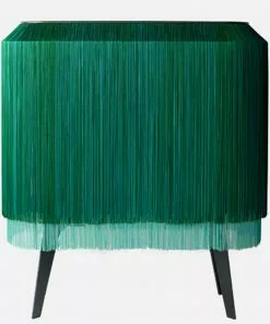Bohemian Dream Alpaga Luxury Bar Cabinet Malachite Ibride