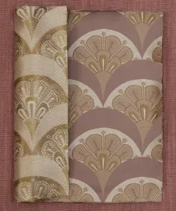 Liberty Fabrics Deco Scallop Multi Jacquard Fabric, Pewter New 27 Liberty Fabrics Deco Scallop Multi Jacquard Fabric, Pewter New