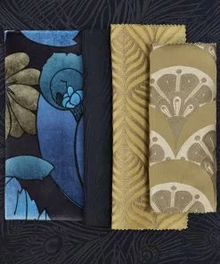 Liberty Fabrics Deco Scallop Multi Jacquard Fabric, Lichen New