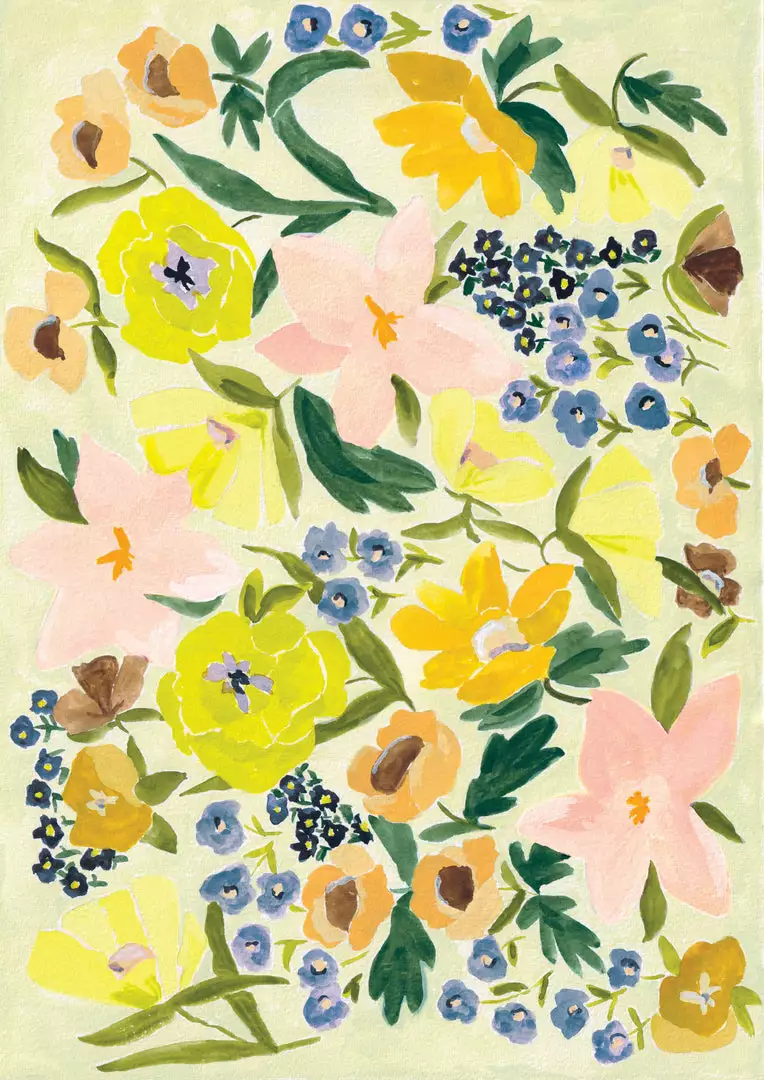 Candice Gray A3 Acid Floral Print 4 Candice Gray A3 Acid Floral Print