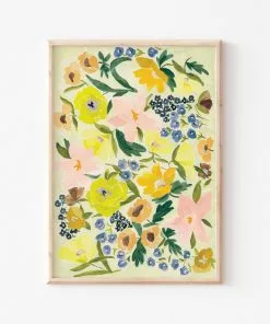 Candice Gray A3 Acid Floral Print
