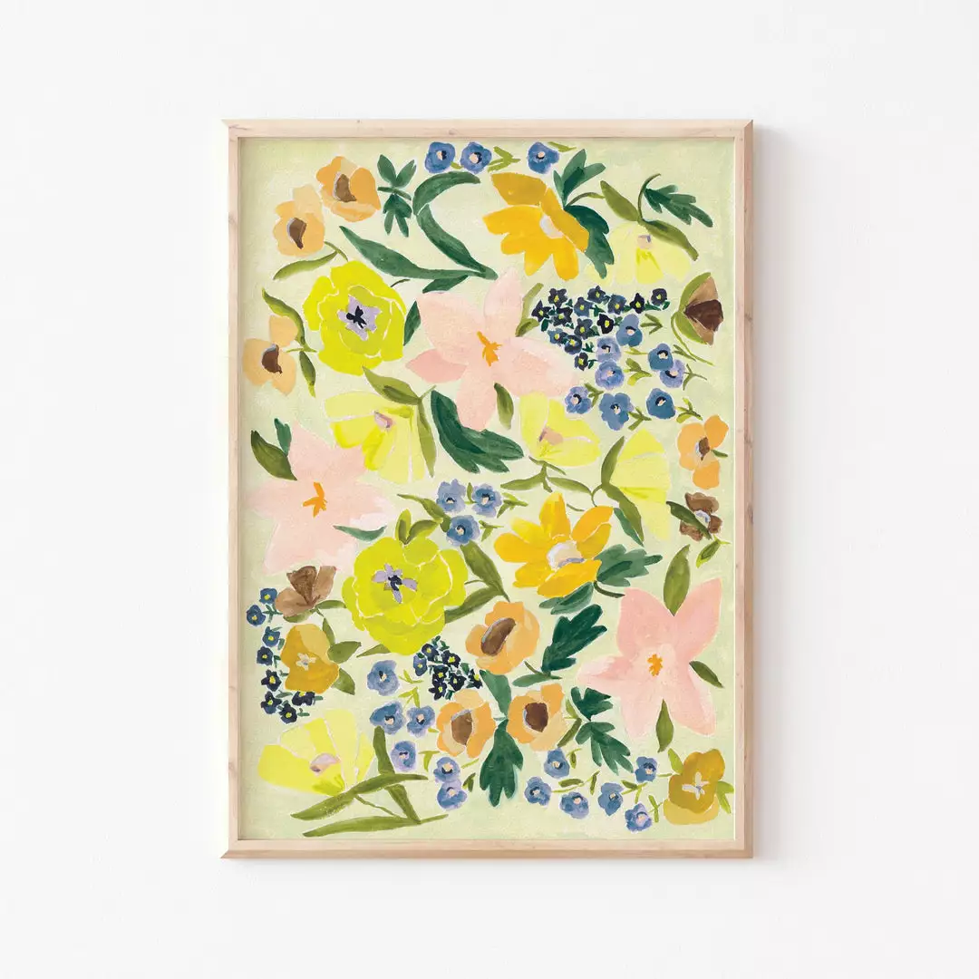 Candice Gray A3 Acid Floral Print 3 Candice Gray A3 Acid Floral Print