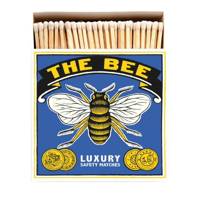 Archivist Gallery Match Boxes - The Bee 3 Archivist Gallery Match Boxes - The Bee