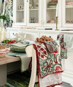 Mind The Gap Heirloom Napkins, Set Of Two