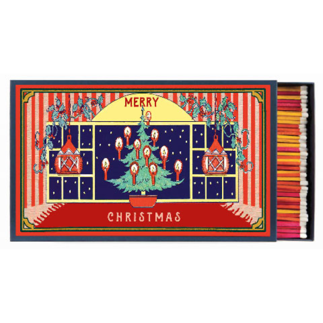 Archivist Gallery Giant Long Match Boxes - Christmas Window Candles & Matches 3 Archivist Gallery Giant Long Match Boxes - Christmas Window Candles & Matches