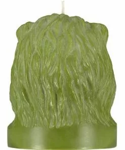British Colour Standard New Lion Head Candle - Olive