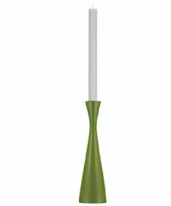 British Colour Standard New Wooden Candle Holder Tall - Olive Green 11 British Colour Standard New Wooden Candle Holder Tall - Olive Green