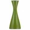 British Colour Standard New Wooden Candle Holder Medium - Olive Green
