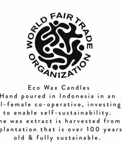 British Colour Standard New Striped Eco Dinner Candles, Orange Flame