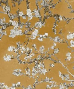 BN Van Gogh Wallpaper - Almond Blossom Sunrise Yellow