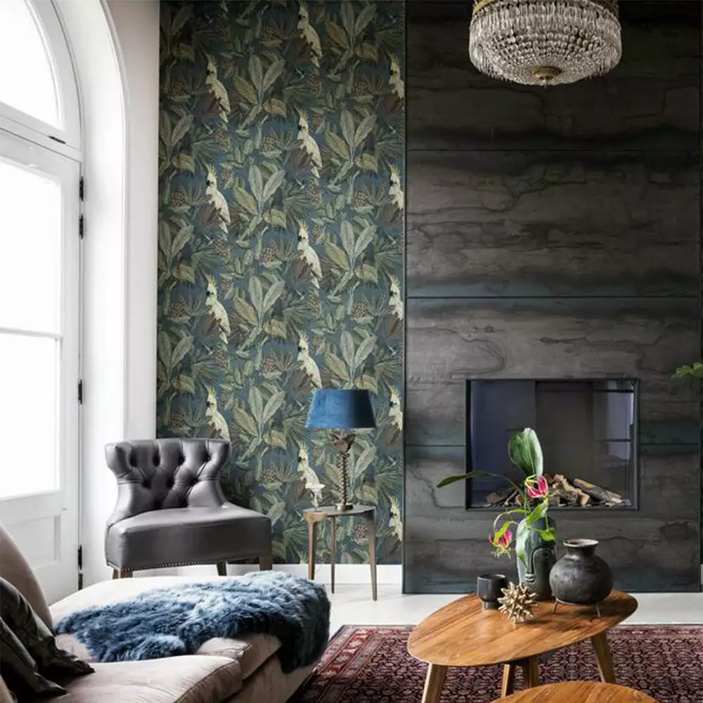 Thedesignyarduk Panthera Cockatoo Wallpaper Taupe Memphis To Miami 8 Thedesignyarduk Panthera Cockatoo Wallpaper Taupe Memphis To Miami