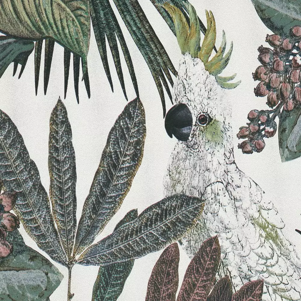 Thedesignyarduk Panthera Cockatoo Wallpaper Taupe Memphis To Miami 6 Thedesignyarduk Panthera Cockatoo Wallpaper Taupe Memphis To Miami