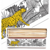 Archivist Gallery Cheetah In The White Jungle Luxury Long Match Box Havana Tropicana