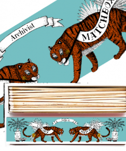 Archivist Gallery Luxury Long Match Box Long Tiger Rose & Thorn