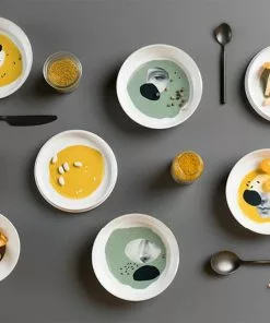 Ibride Bable Eat Stackable Plate & Bowl Set Memphis To Miami