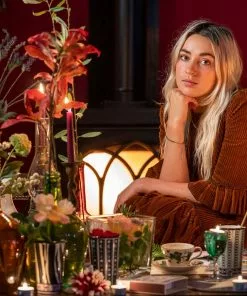 New Bell Hutley Coasters Set Of Six - Baby Willow