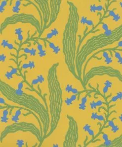New Ellen Merchant Bluebells Wallpaper In Butter