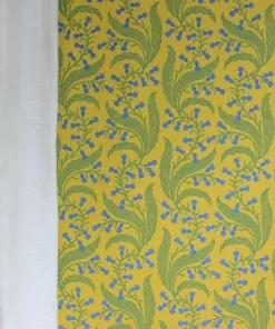 New Ellen Merchant Bluebells Wallpaper In Butter