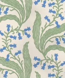 New Ellen Merchant - Bluebells Wallpaper In Chalk