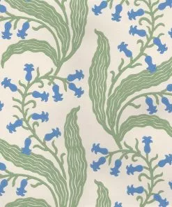 New Ellen Merchant - Bluebells Wallpaper In Chalk