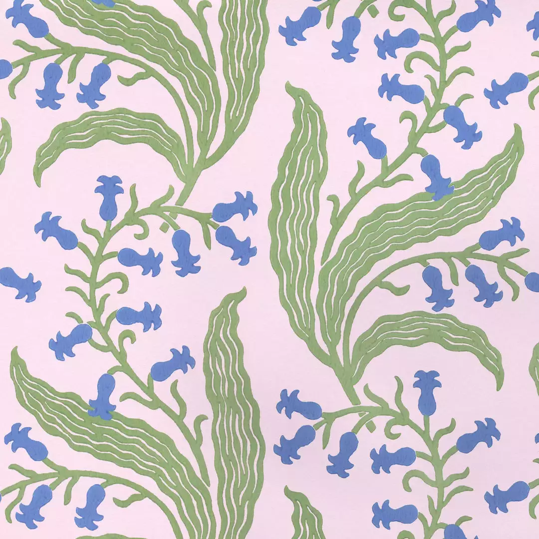 Ellen Merchant Bluebells Wallpaper In Macaron New 3 Ellen Merchant Bluebells Wallpaper In Macaron New