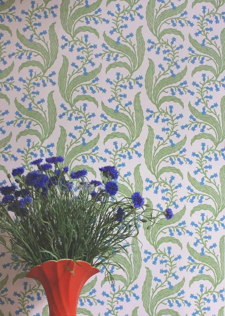 Ellen Merchant Bluebells Wallpaper In Macaron New 7 Ellen Merchant Bluebells Wallpaper In Macaron New