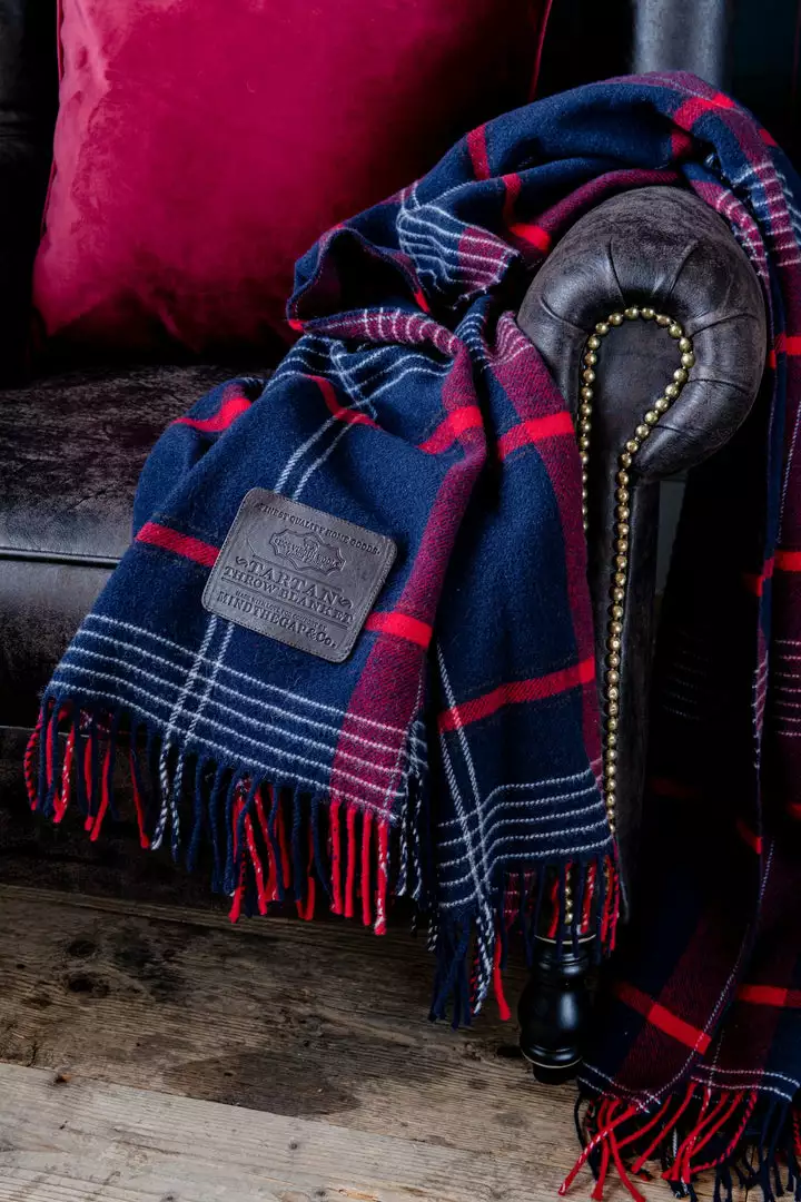 Mind The Gap Folk Couture Sutherlands Plaid Throw Blanket 8 Mind The Gap Folk Couture Sutherlands Plaid Throw Blanket