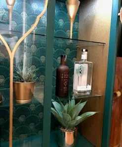 The Design Yard Charleston Vintage Cocktail Cabinet