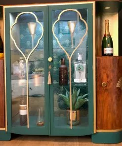 The Design Yard Charleston Vintage Cocktail Cabinet