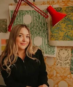 New Ellen Merchant - Bluebells Wallpaper In Chalk