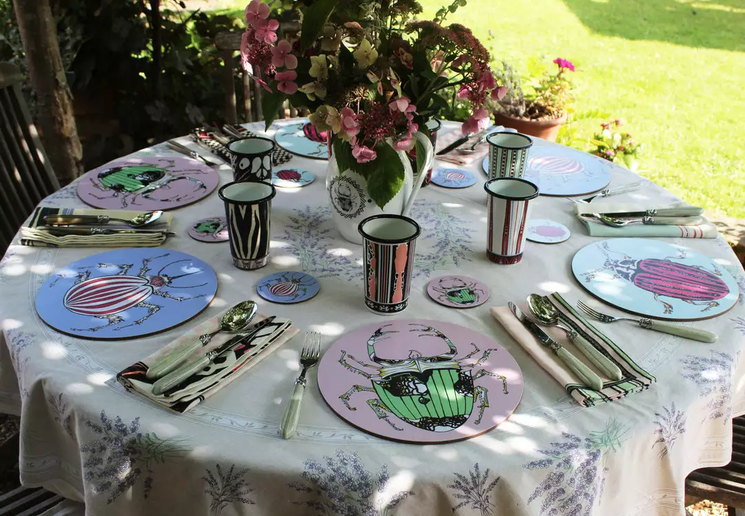 Bell Hutley Coasters Set Of Six - Pandora 9 Bell Hutley Coasters Set Of Six - Pandora