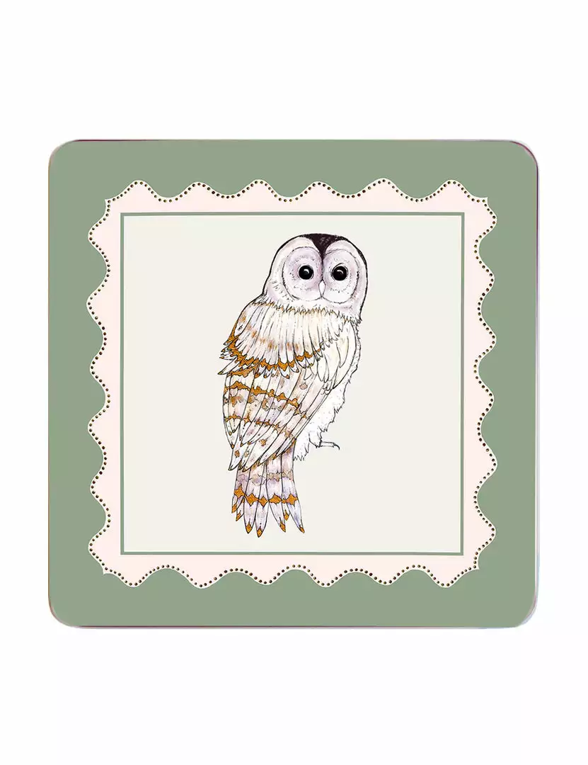Bell Hutley Placemat - Barn Owl 3 Bell Hutley Placemat - Barn Owl