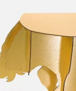 Ibride Diva Ostrich Brushed Gold