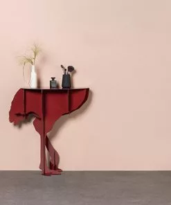 Ibride Diva Ostrich Wall Console