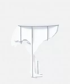Ibride Diva Ostrich Wall Console