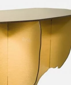 Ibride Diva Ostrich Brushed Gold