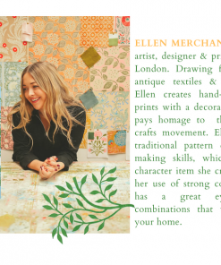 New Ellen Merchant Bluebells Wallpaper In Butter