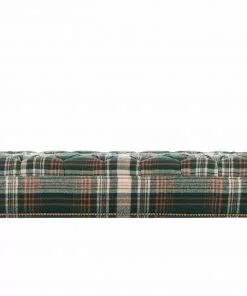 Mind The Gap Saray Ottoman - Monterey Plaid