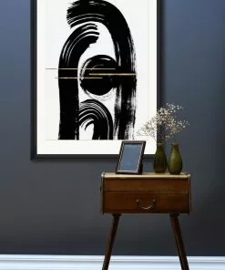 Mind The Gap Gestural Abstraction II Wall Art