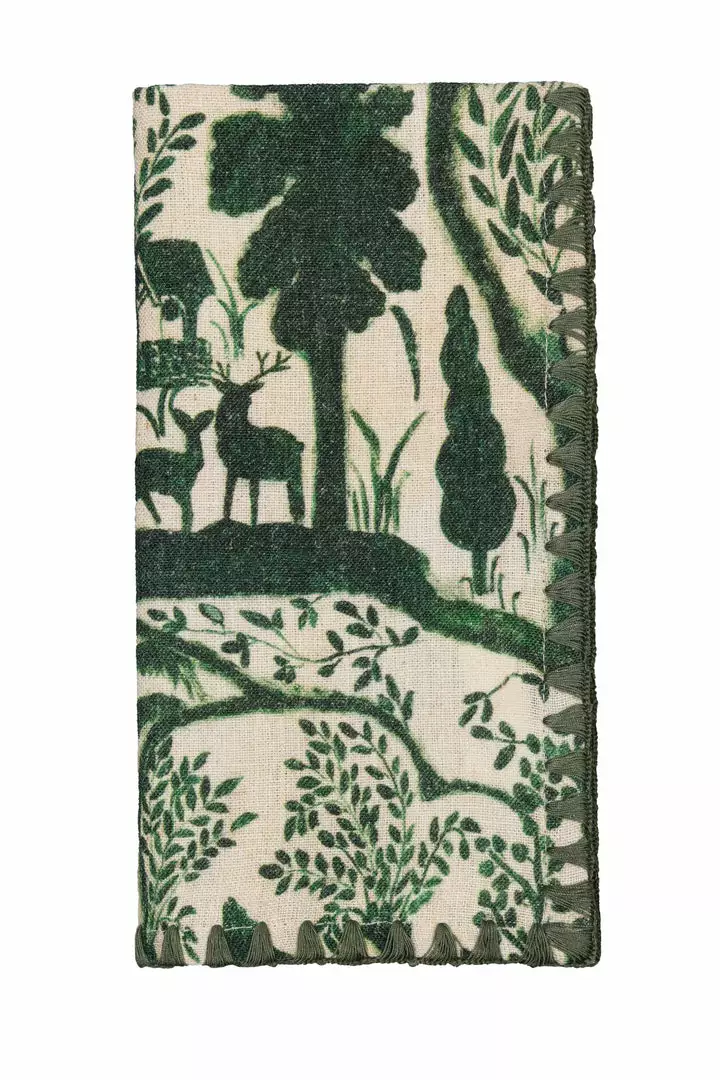 Mind The Gap Folk Couture The Enchanted Woodland Napkins, Set Of Two 5 Mind The Gap Folk Couture The Enchanted Woodland Napkins, Set Of Two