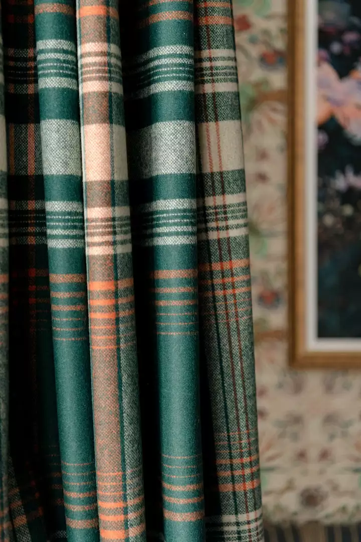 Mind The Gap New Woodstock Fabrics, Monterey Plaid Green Woven 6 Mind The Gap New Woodstock Fabrics, Monterey Plaid Green Woven