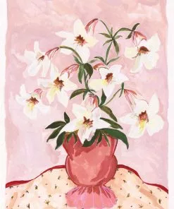 Candice Gray New A3 Flower Vase Print