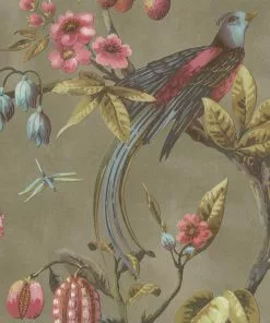 BN Rose & Thorn Fiore Aviary Bird Wallpaper 16 BN Rose & Thorn Fiore Aviary Bird Wallpaper