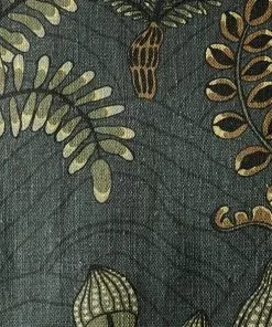 Josephine Munsey Woodland Floor Fabric Petrol And Sage